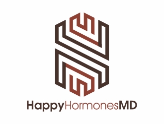 Happy Hormones MD logo design by rokenrol