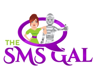 The SMS Gal logo design by Roma