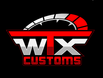 WTX Customs logo design by THOR_