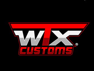 WTX Customs logo design by THOR_