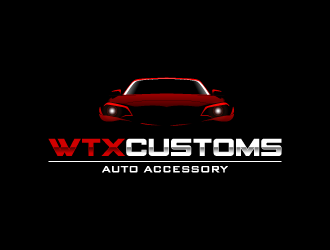 WTX Customs logo design by torresace