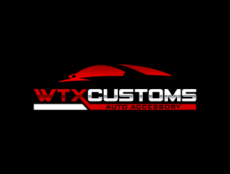 WTX Customs logo design by torresace