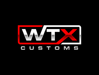 WTX Customs logo design by thegoldensmaug
