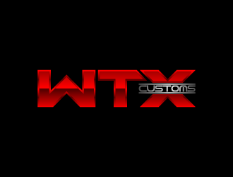 WTX Customs logo design by fastsev