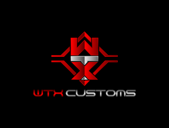 WTX Customs logo design by fastsev