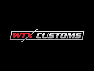 WTX Customs logo design by nona