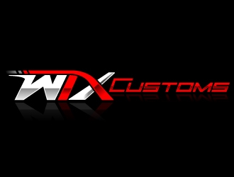 WTX Customs logo design by aRBy