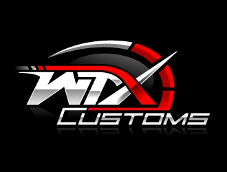WTX Customs logo design by aRBy