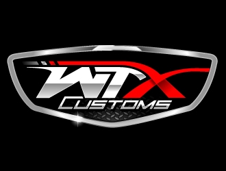 WTX Customs logo design by aRBy