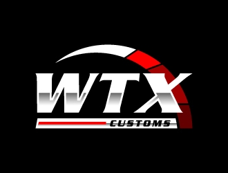 WTX Customs logo design by AamirKhan