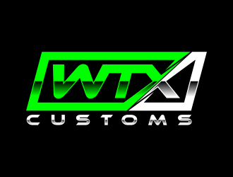 WTX Customs logo design by ekitessar