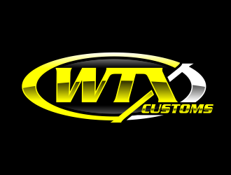 WTX Customs logo design by ekitessar