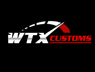 WTX Customs logo design by kunejo