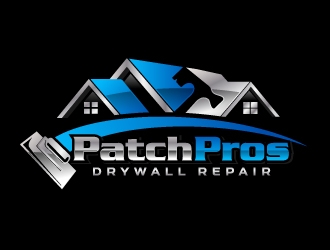 Patch Pros Drywall Repair logo design by jaize