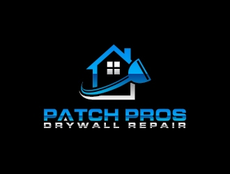 Patch Pros Drywall Repair logo design by MarkindDesign