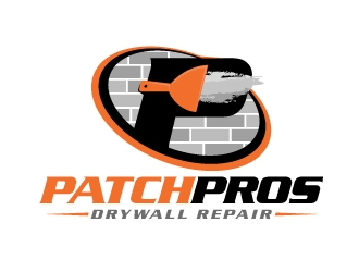 Patch Pros Drywall Repair logo design by aRBy