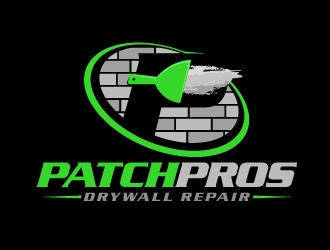 Patch Pros Drywall Repair logo design by aRBy