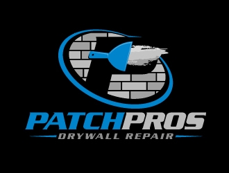 Patch Pros Drywall Repair logo design by aRBy