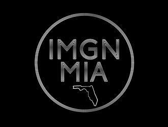 IMGN MIA (its an abbreviation of Imagine Miami) logo design by megalogos
