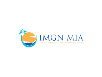 IMGN MIA (its an abbreviation of Imagine Miami) logo design by cecentilan
