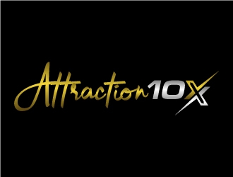Attraction10x logo design by MUSANG