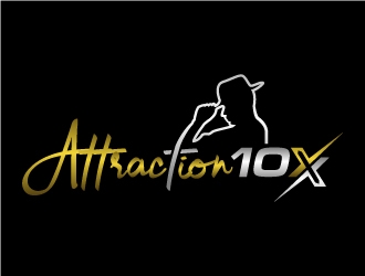 Attraction10x logo design by MUSANG