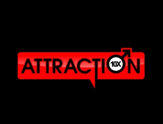 Attraction10x logo design by jaize