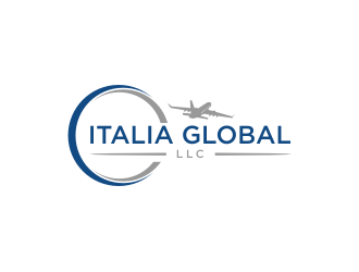 Italia Global, LLC. logo design by Barkah