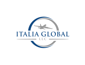 Italia Global, LLC. logo design by Barkah