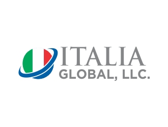 Italia Global, LLC. logo design by cikiyunn