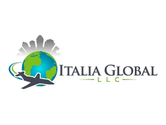 Italia Global, LLC. logo design by MUSANG
