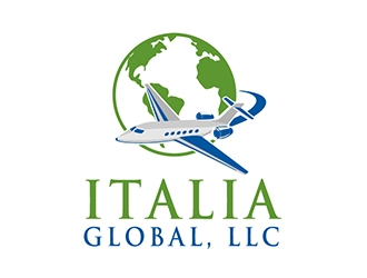 Italia Global, LLC. logo design by PrimalGraphics