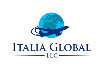 Italia Global, LLC. logo design by Optimus