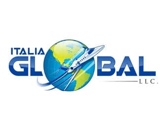 Italia Global, LLC. logo design by DreamLogoDesign