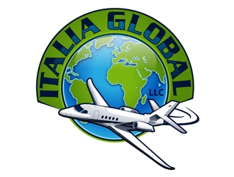 Italia Global, LLC. logo design by DreamLogoDesign