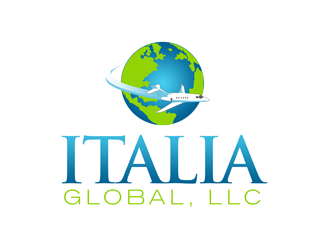 Italia Global, LLC. logo design by kunejo