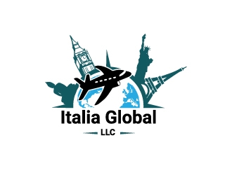 Italia Global, LLC. logo design by drifelm