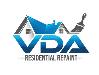 VDA Residential Repaint logo design by dorijo