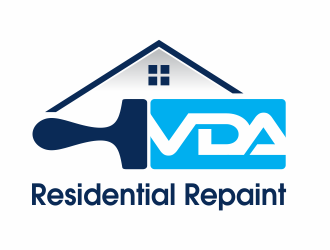VDA Residential Repaint logo design by up2date