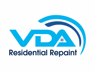 VDA Residential Repaint logo design by up2date