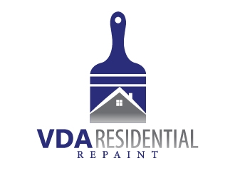 VDA Residential Repaint logo design by Shailesh