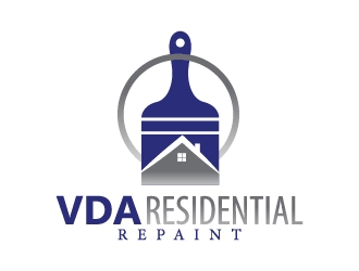 VDA Residential Repaint logo design by Shailesh