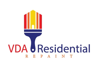VDA Residential Repaint logo design by Shailesh