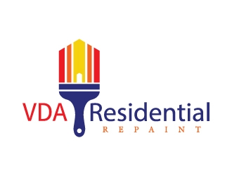 VDA Residential Repaint logo design by Shailesh