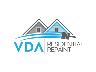 VDA Residential Repaint logo design by serprimero