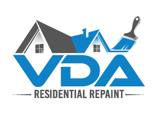 VDA Residential Repaint logo design by dorijo