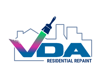 VDA Residential Repaint logo design by Coolwanz