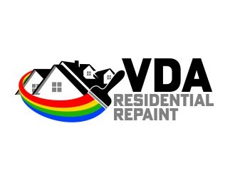 VDA Residential Repaint logo design by b3no