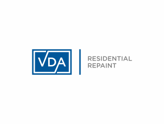 VDA Residential Repaint logo design by Franky.