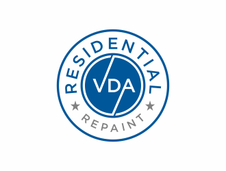 VDA Residential Repaint logo design by Franky.